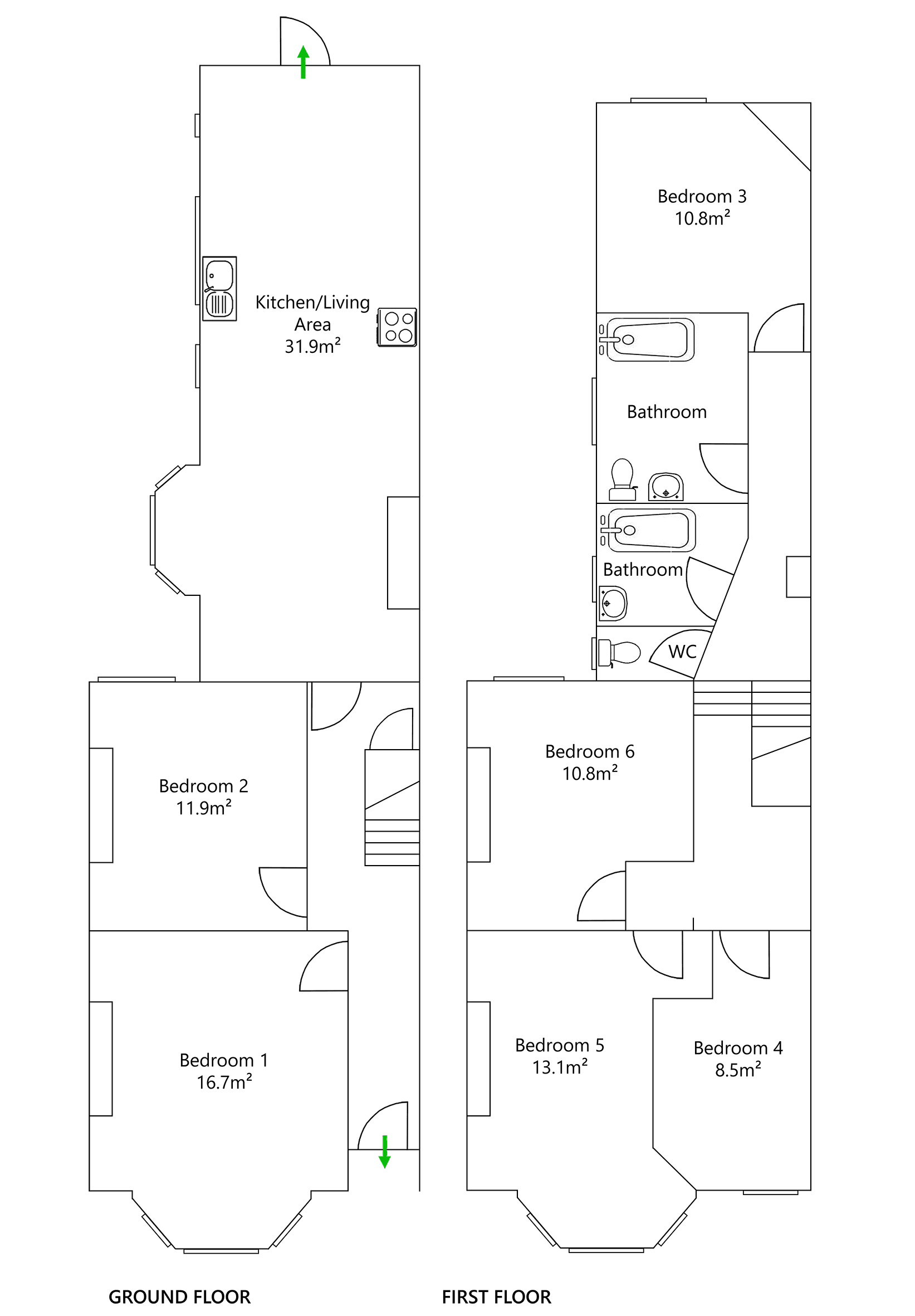 6 Bed House - Beresford Avenue thumbnail 11
