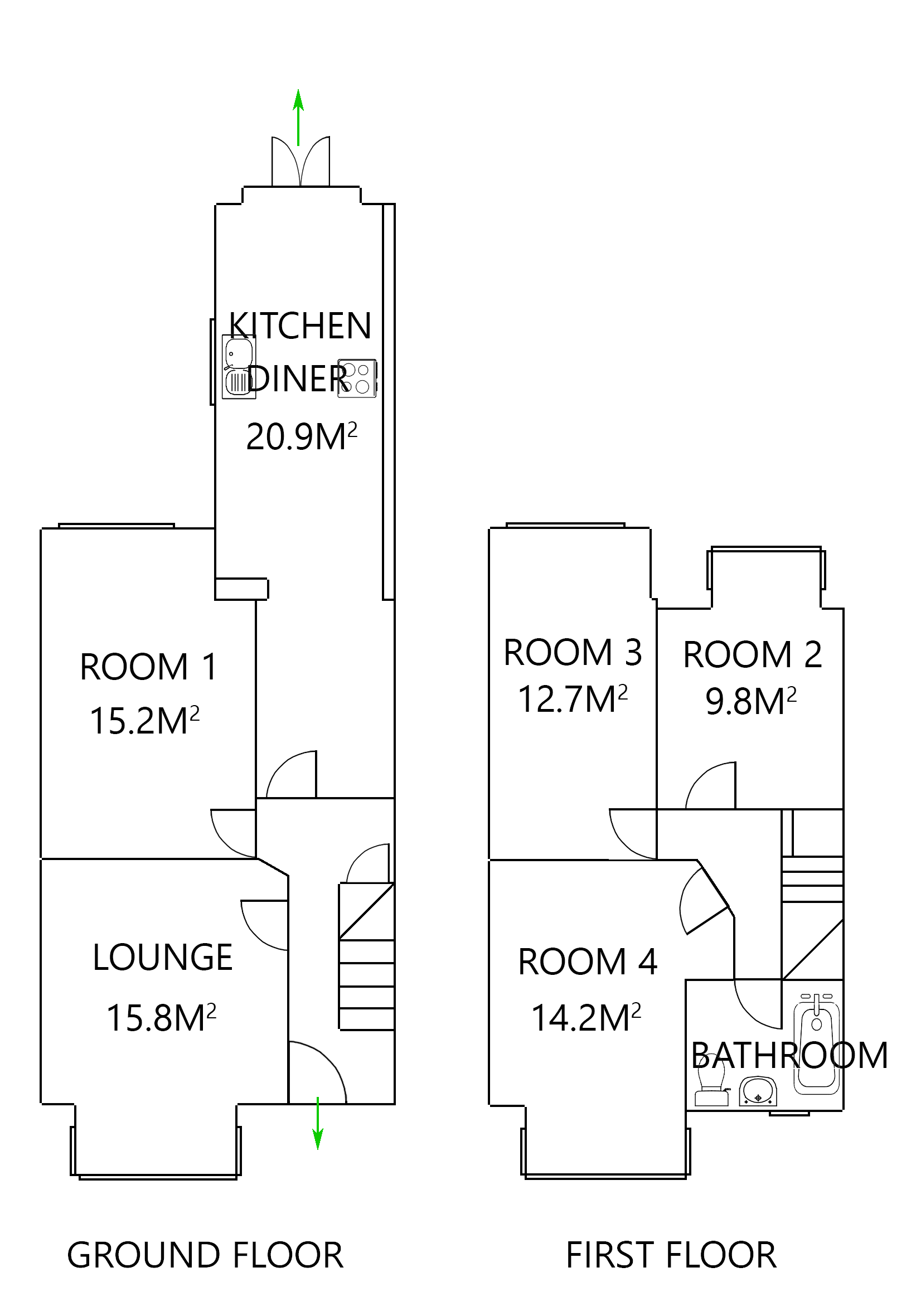 4 Bed House - Heathcote Street thumbnail 9