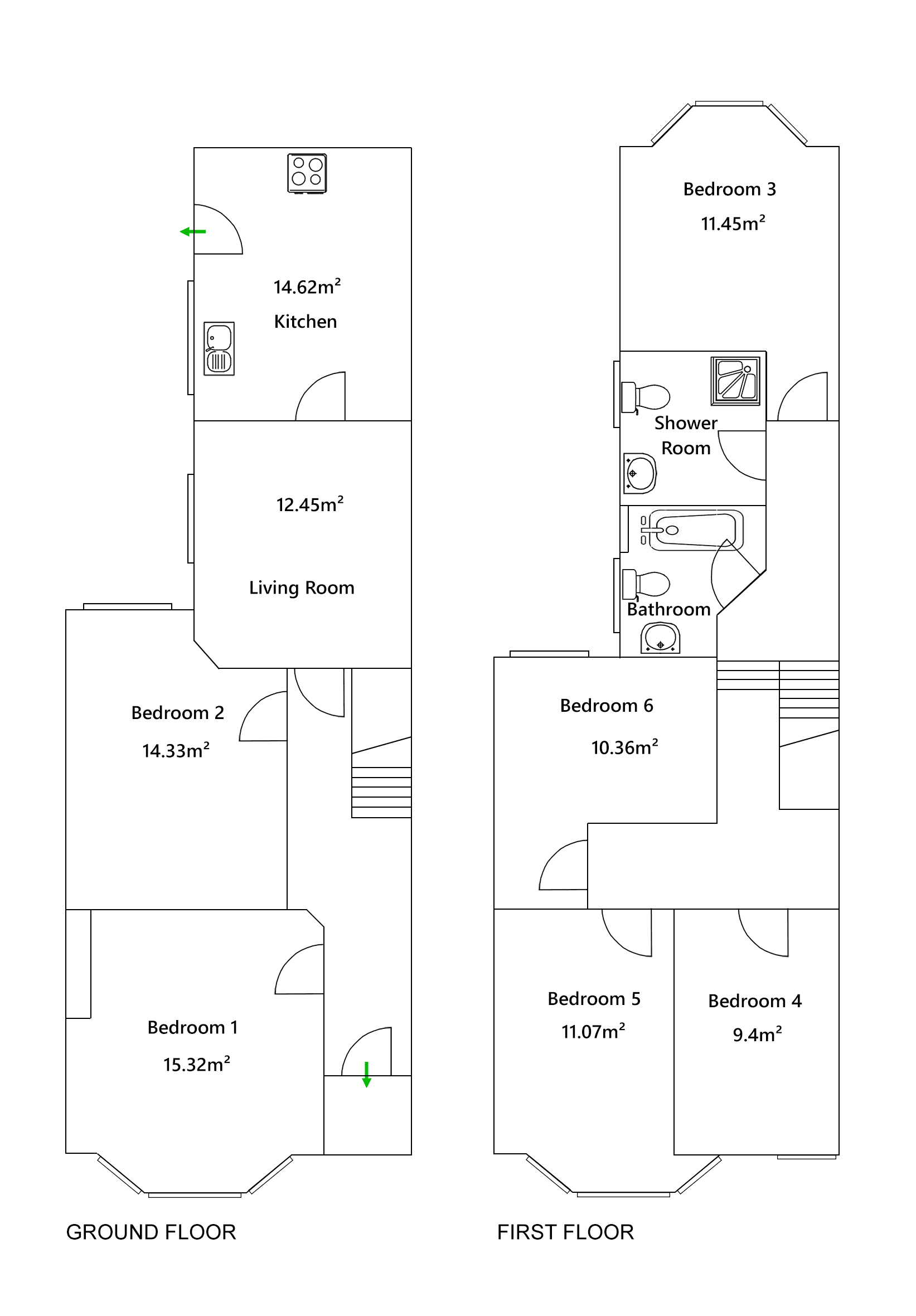 4 Bed House - Heathcote Street thumbnail 8