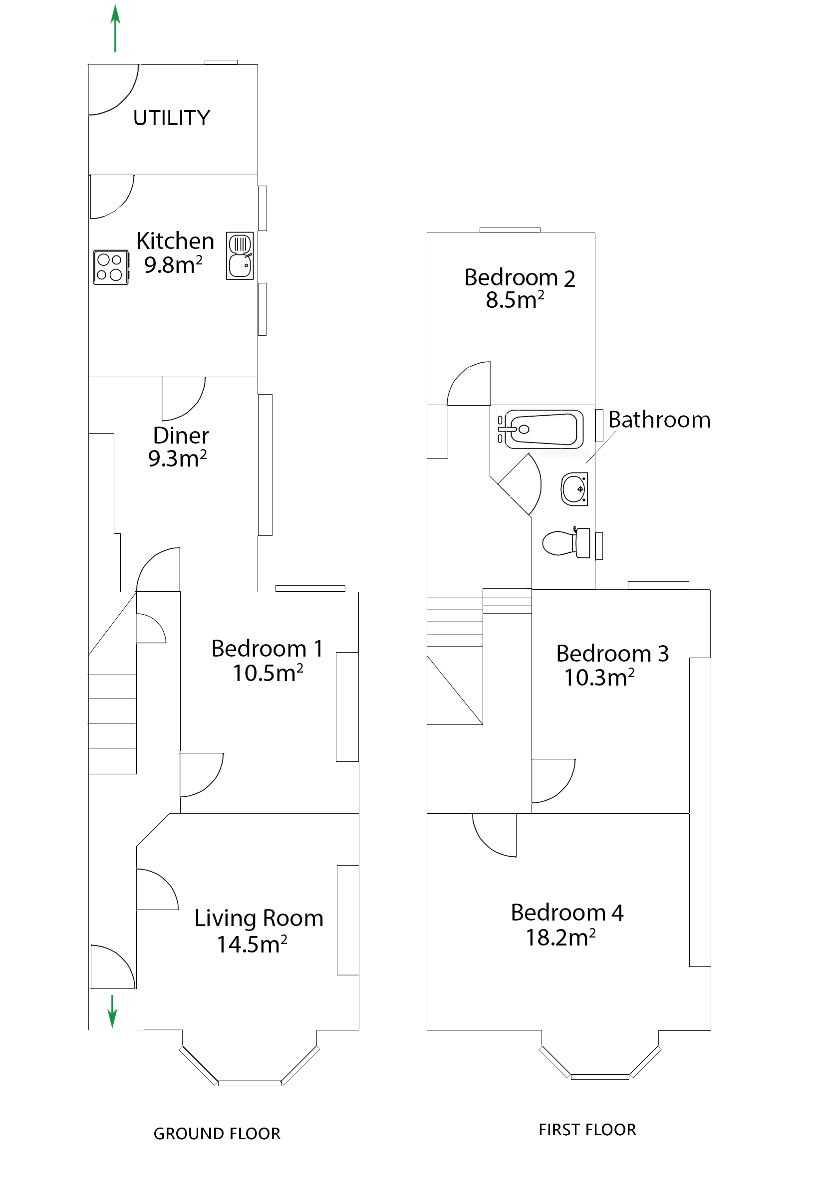 4 Bed House - Heathcote Street thumbnail 9