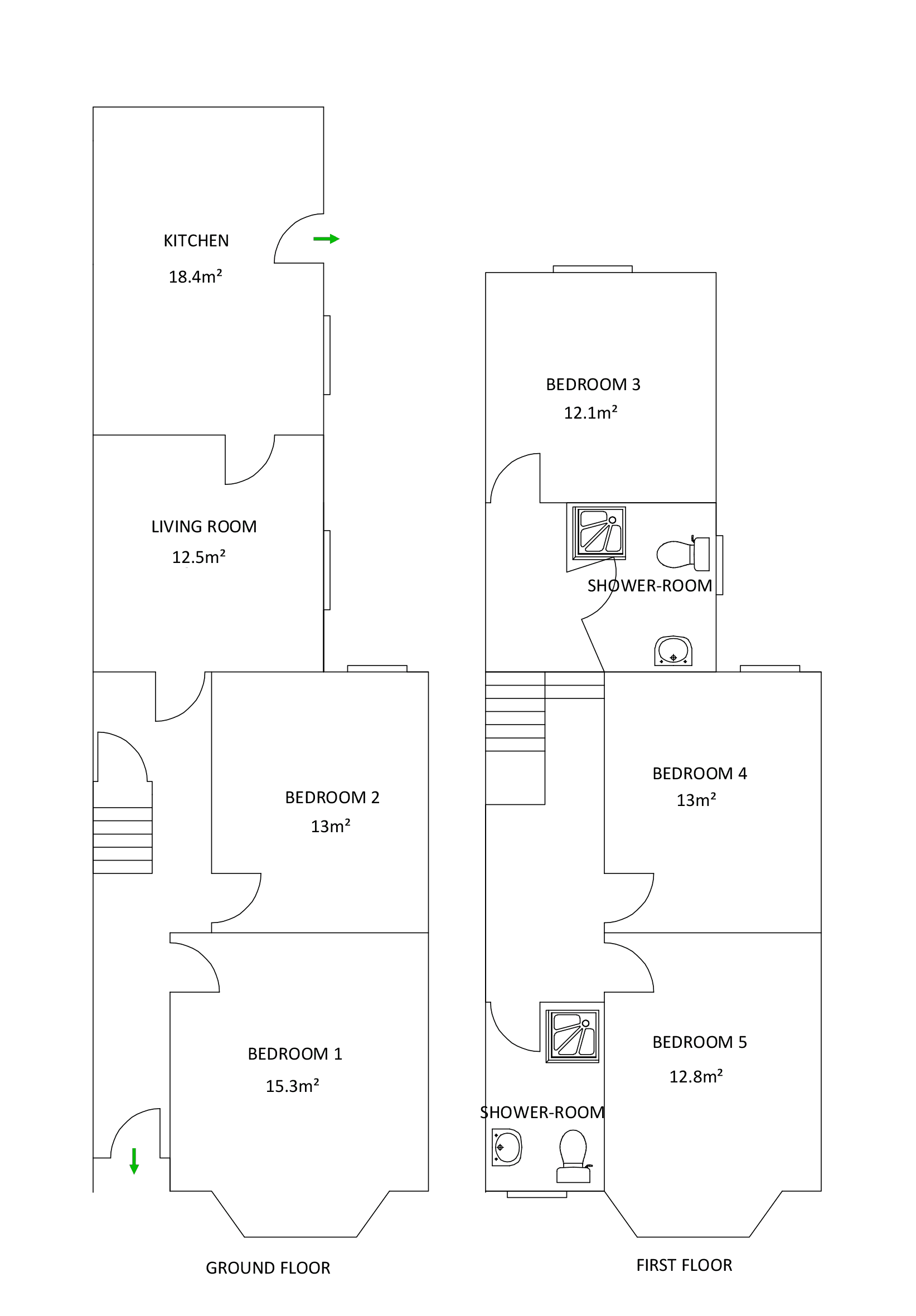 5 Bed House - Heathcote Street thumbnail 11