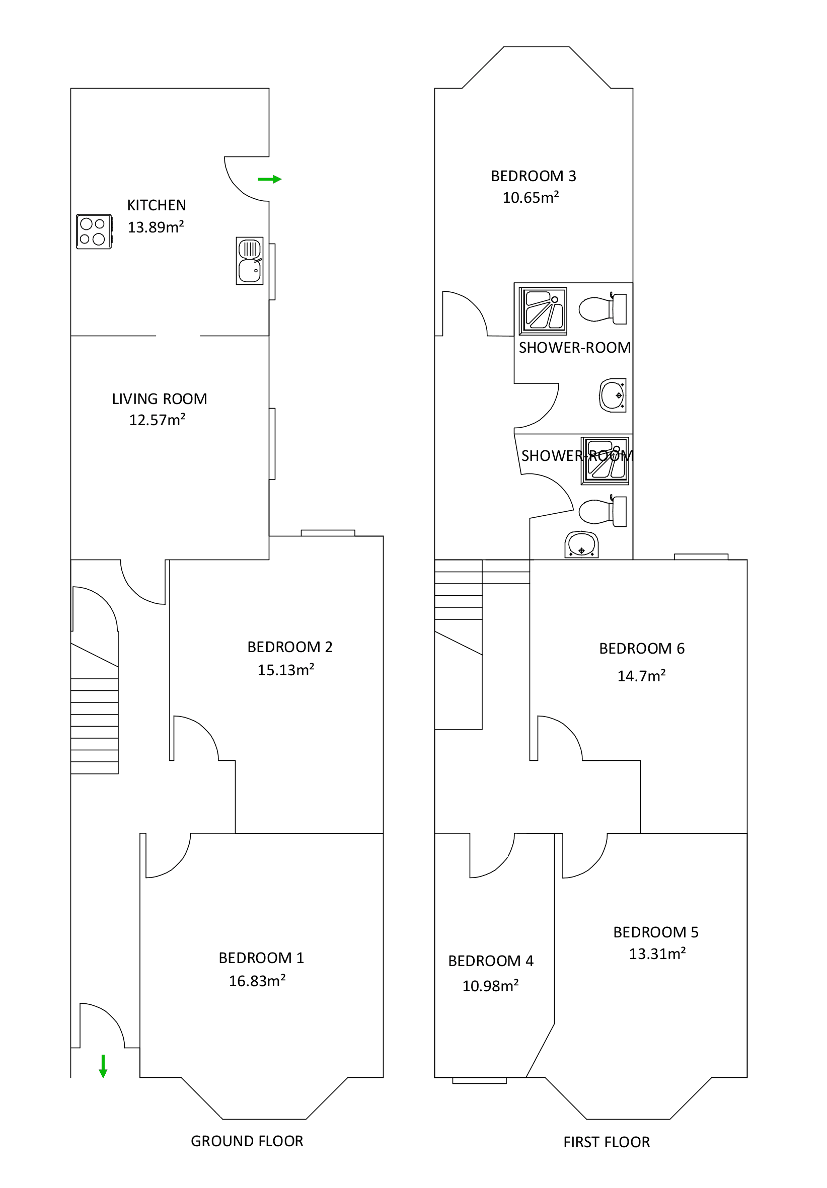 6 Bed House - Heathcote Street thumbnail 11