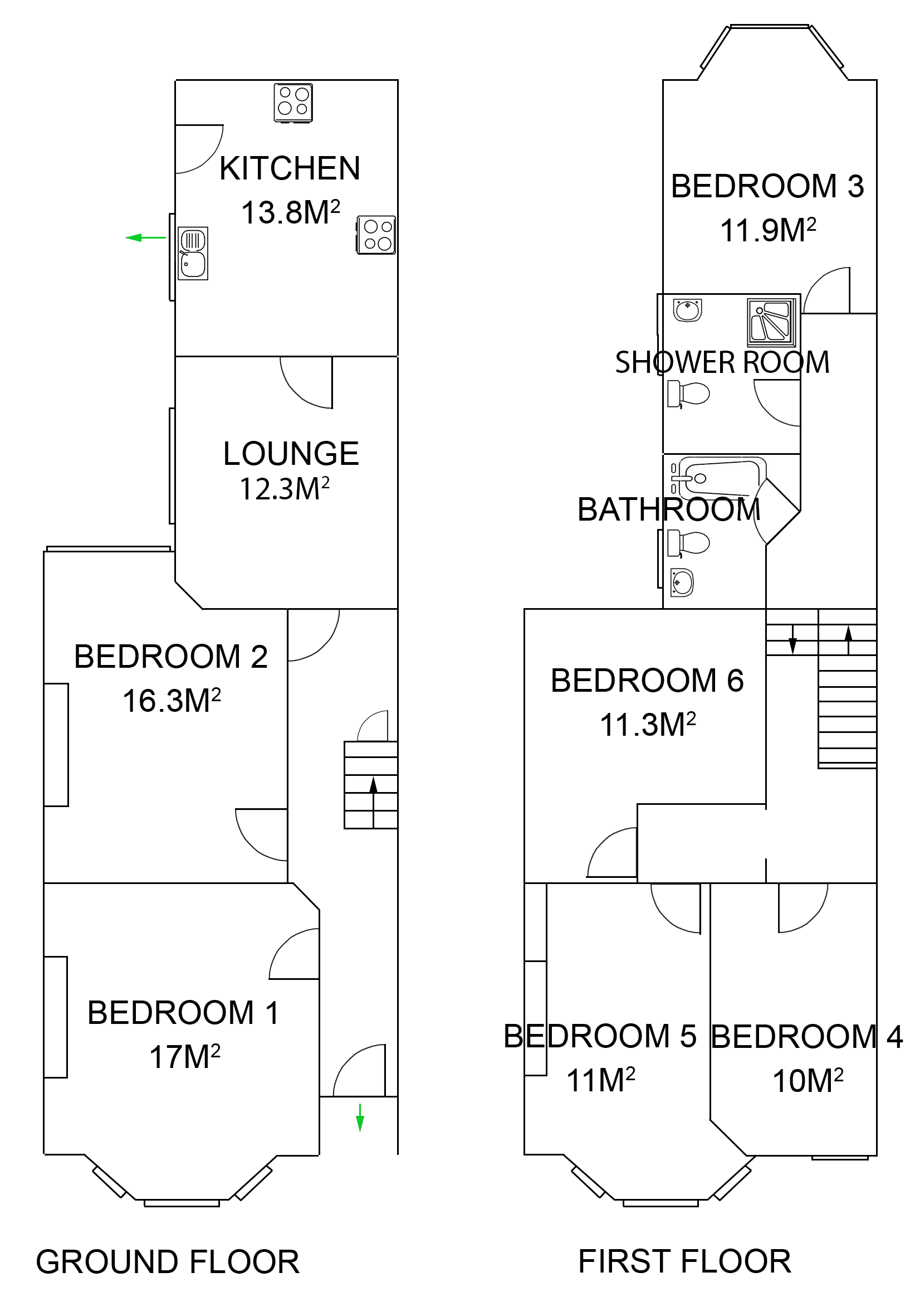 6 Bed House - Heathcote Street thumbnail 11
