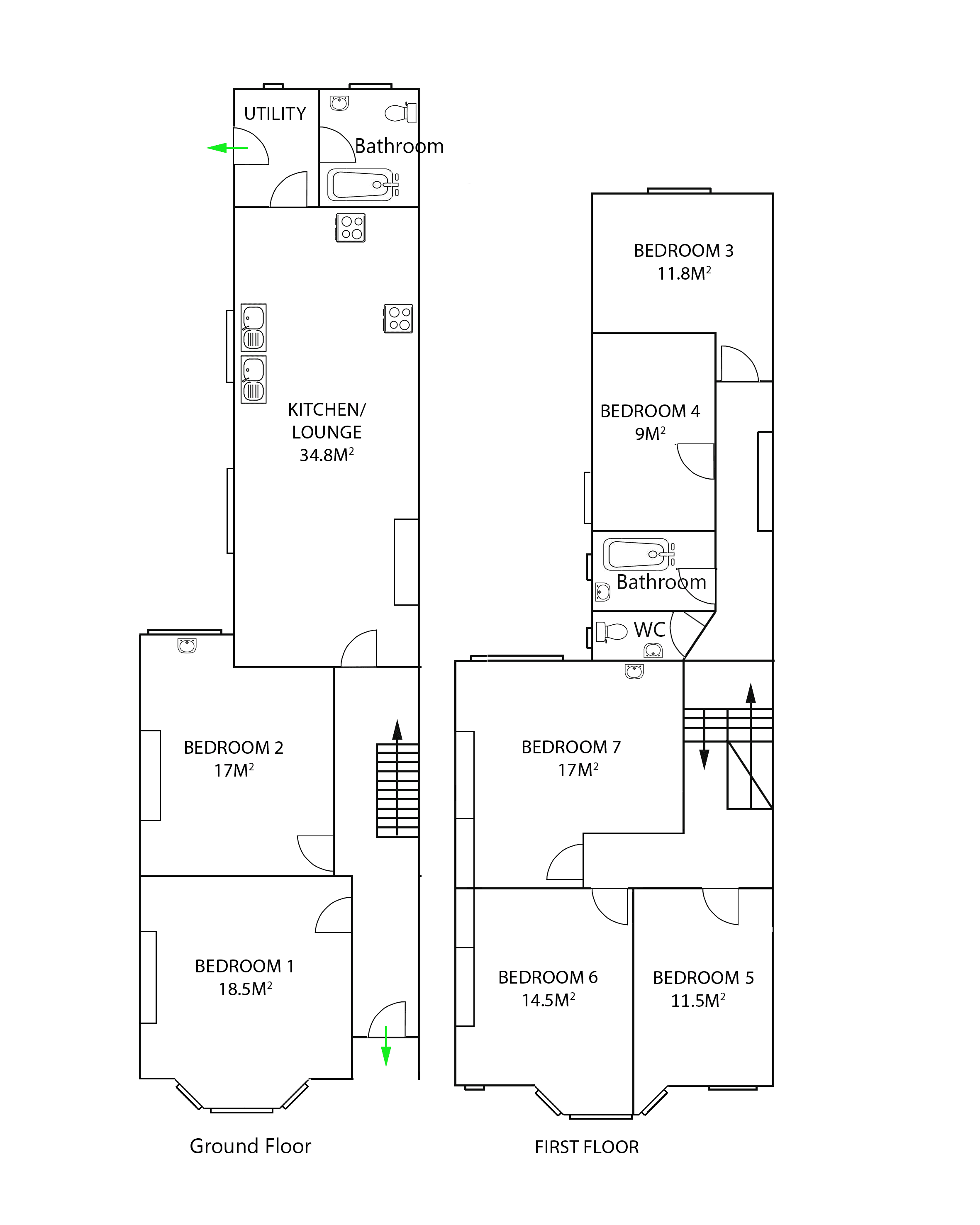 7 Bed House - Heathcote Street thumbnail 11