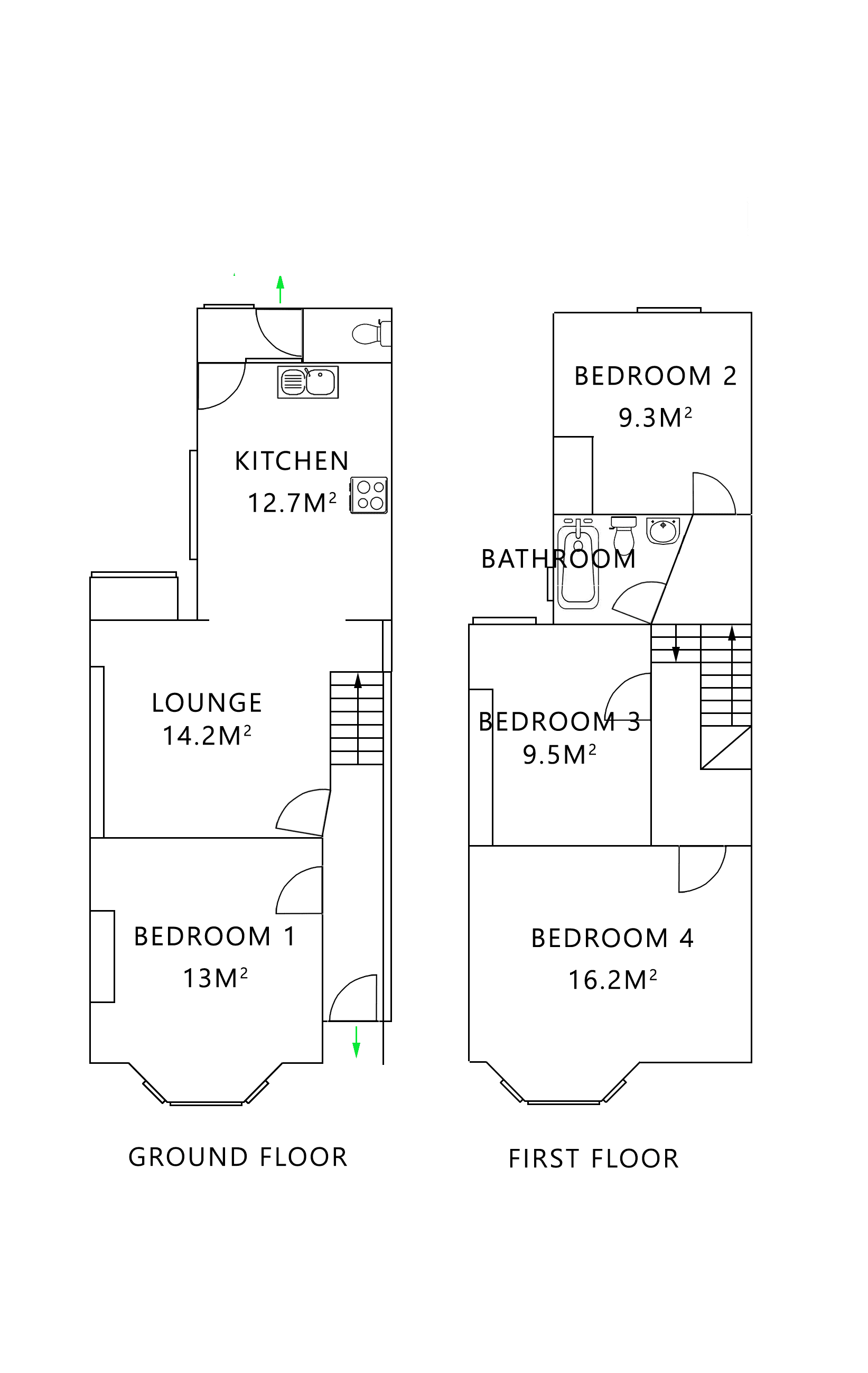 4 Bed House - Falmouth Street thumbnail 8