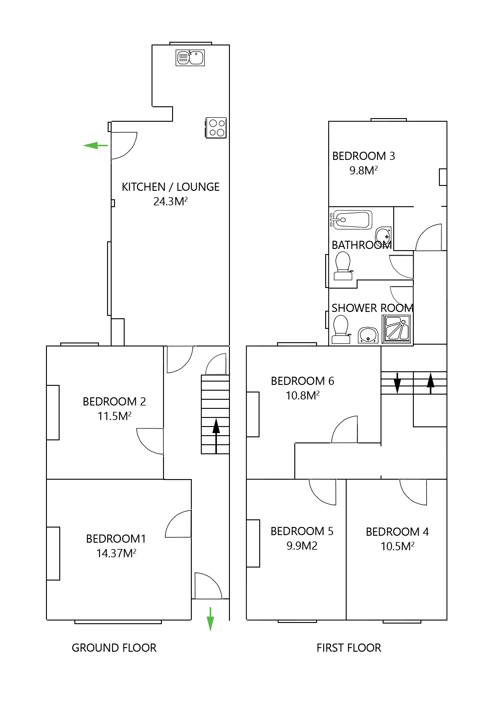 6 Bed House - Lambert Street thumbnail 13