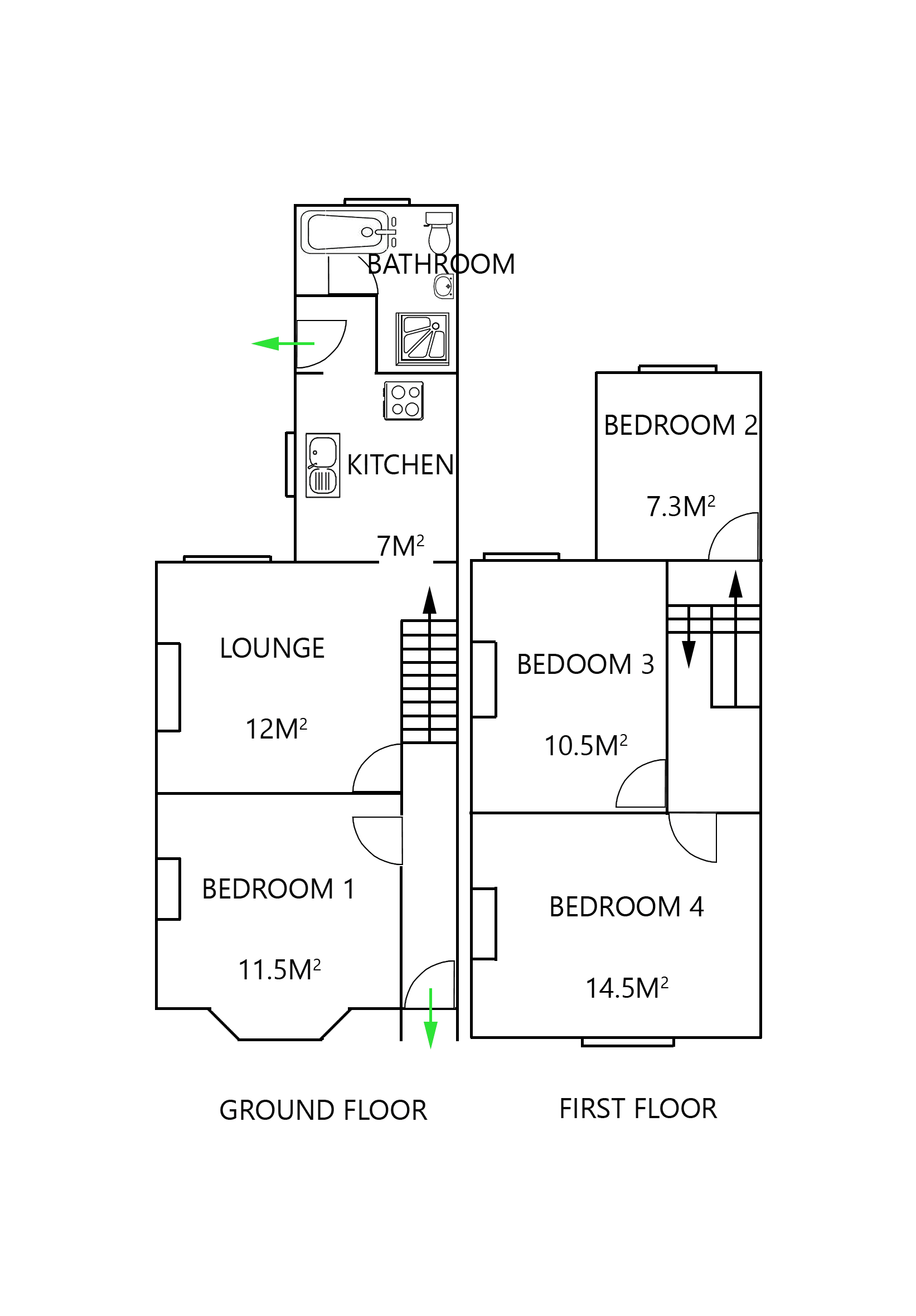 3 Bed House - Tavistock Street thumbnail 9
