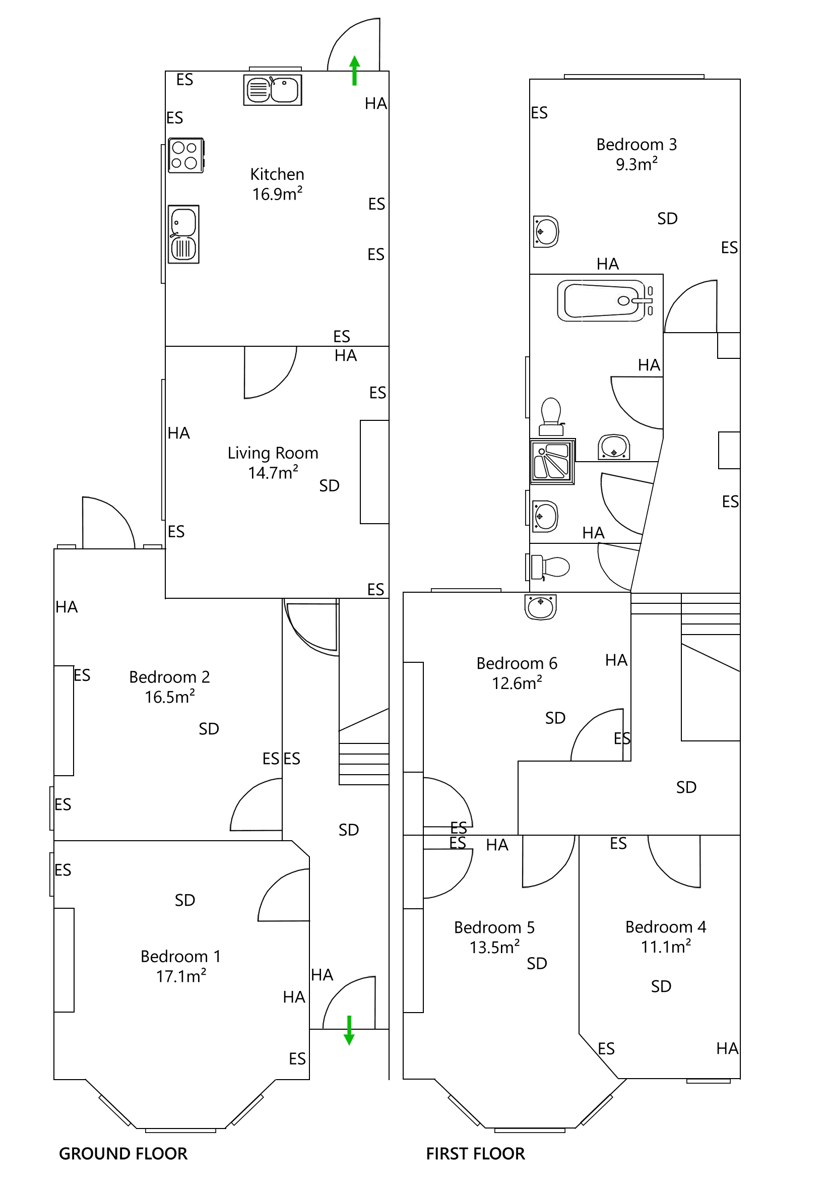 6 Bed House - Wellesley Avenue thumbnail 13